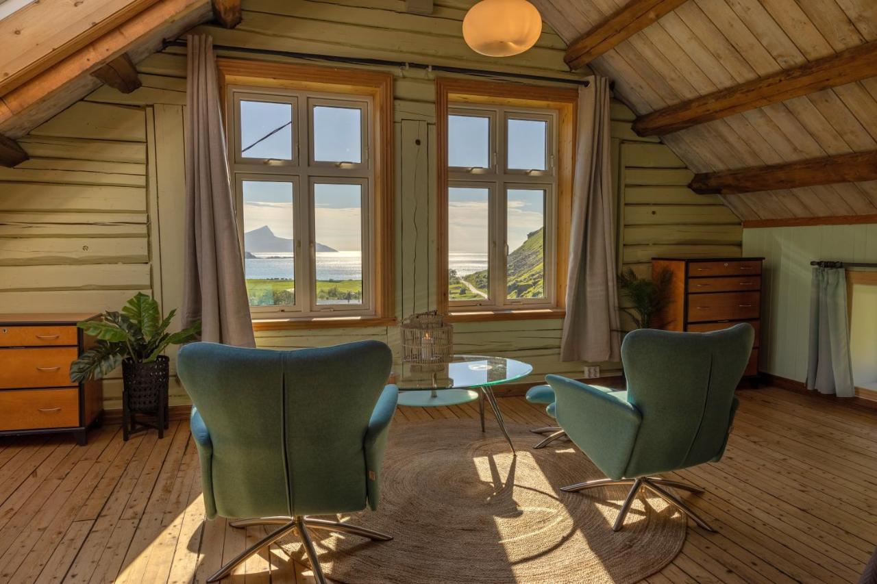 Feriehus Med Flott Havutsikt Ved Hauklandstranden Leknes Esterno foto