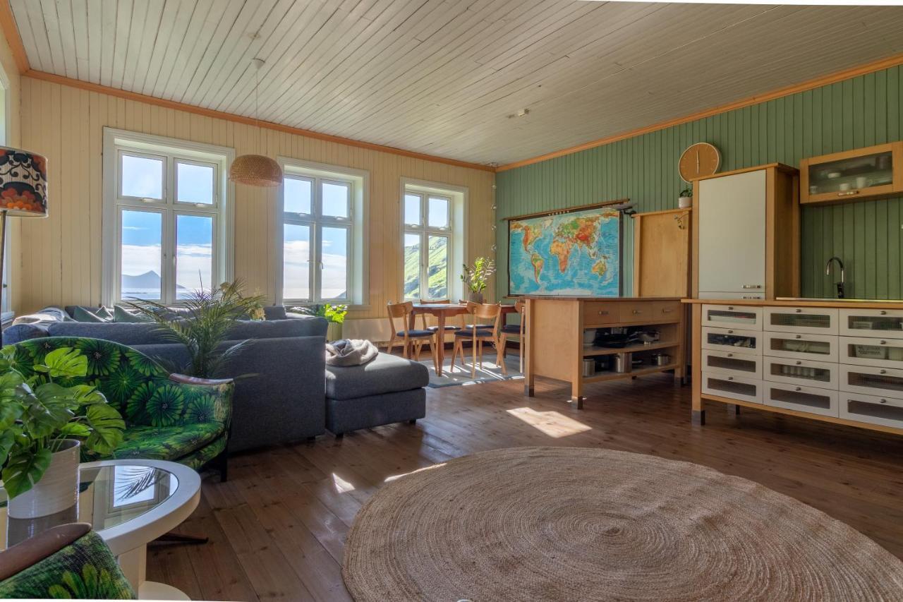 Feriehus Med Flott Havutsikt Ved Hauklandstranden Leknes Esterno foto