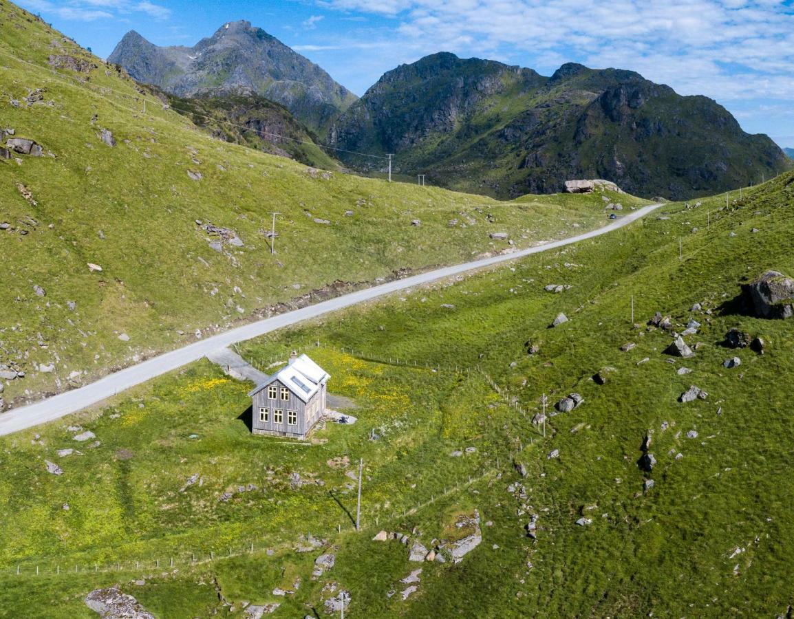 Feriehus Med Flott Havutsikt Ved Hauklandstranden Leknes Esterno foto